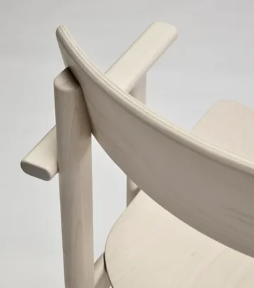 Pal armstoel - Berken licht matte lak - Stolab