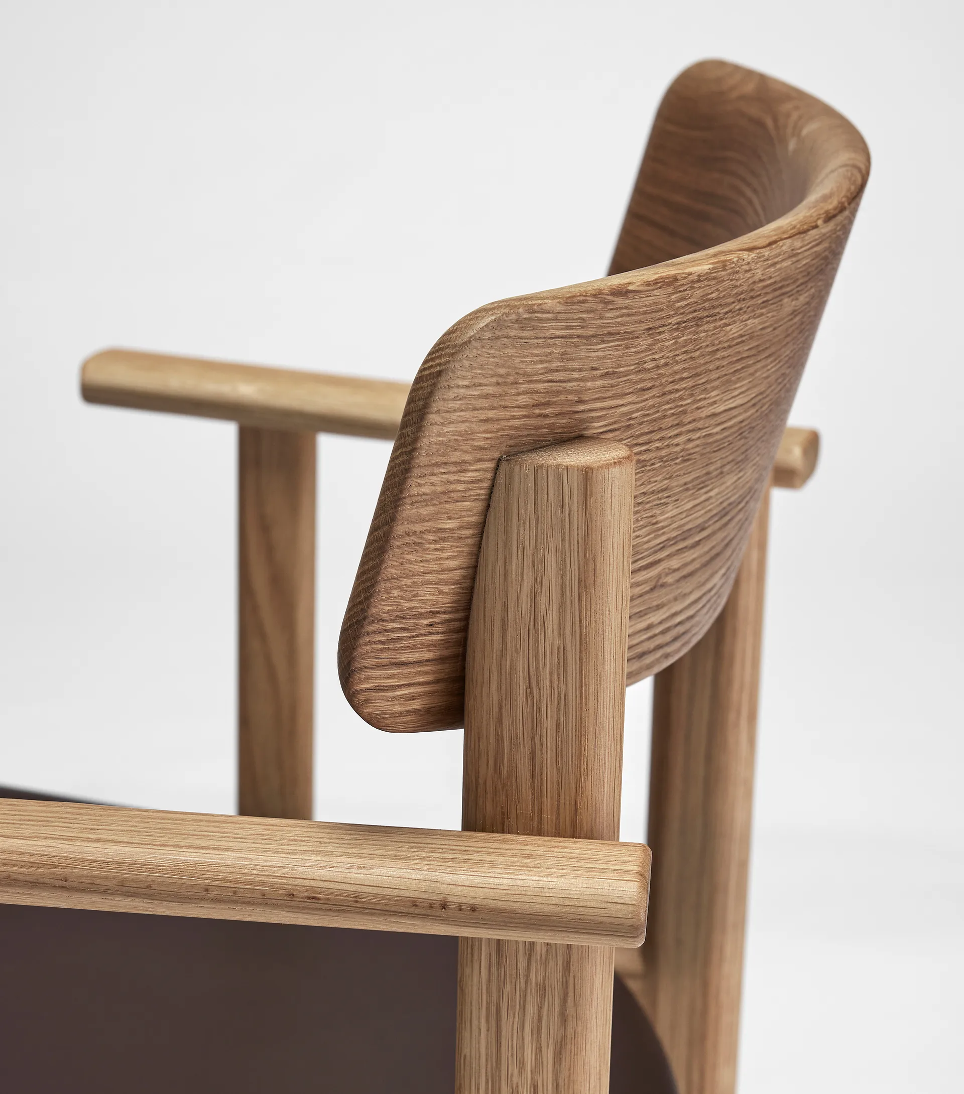 Pal armstoel, Eiken naturel olie - Elmosoft 93129 Stolab