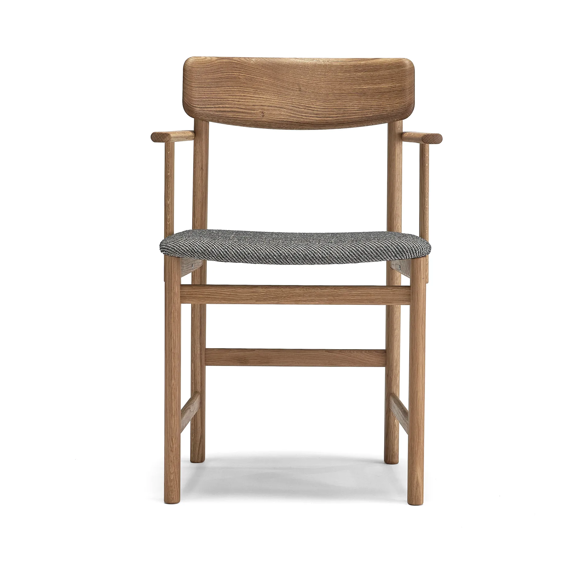 Pal armstoel, Eiken naturel olie - Tornado V3576 Stolab