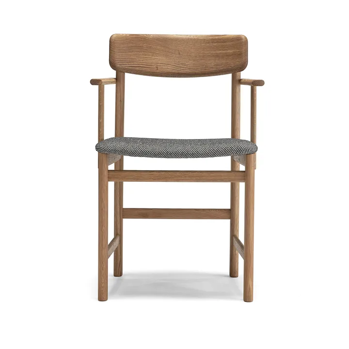 Pal armstoel - Eiken naturel olie - Tornado V3576 - Stolab