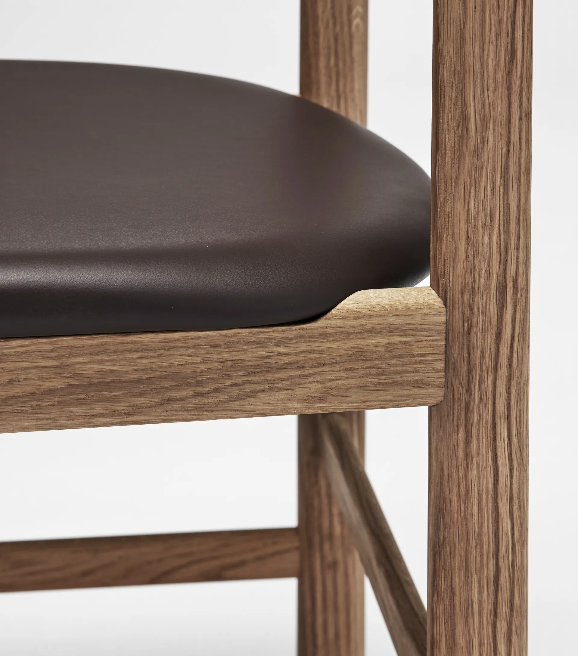 Pal stoel, Eiken naturel olie - Elmosoft 93129 Stolab