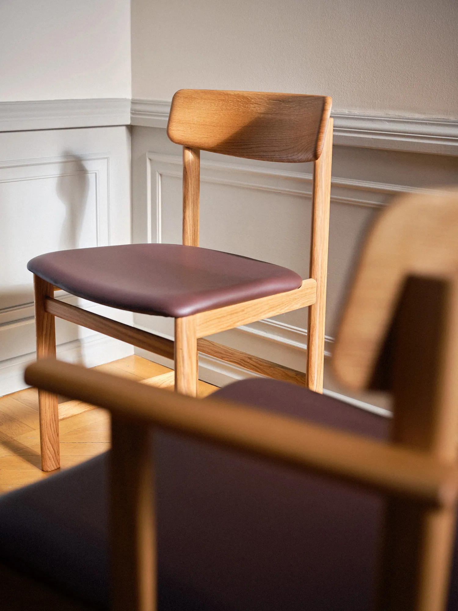 Pal stoel, Eiken naturel olie - Elmosoft 93129 Stolab