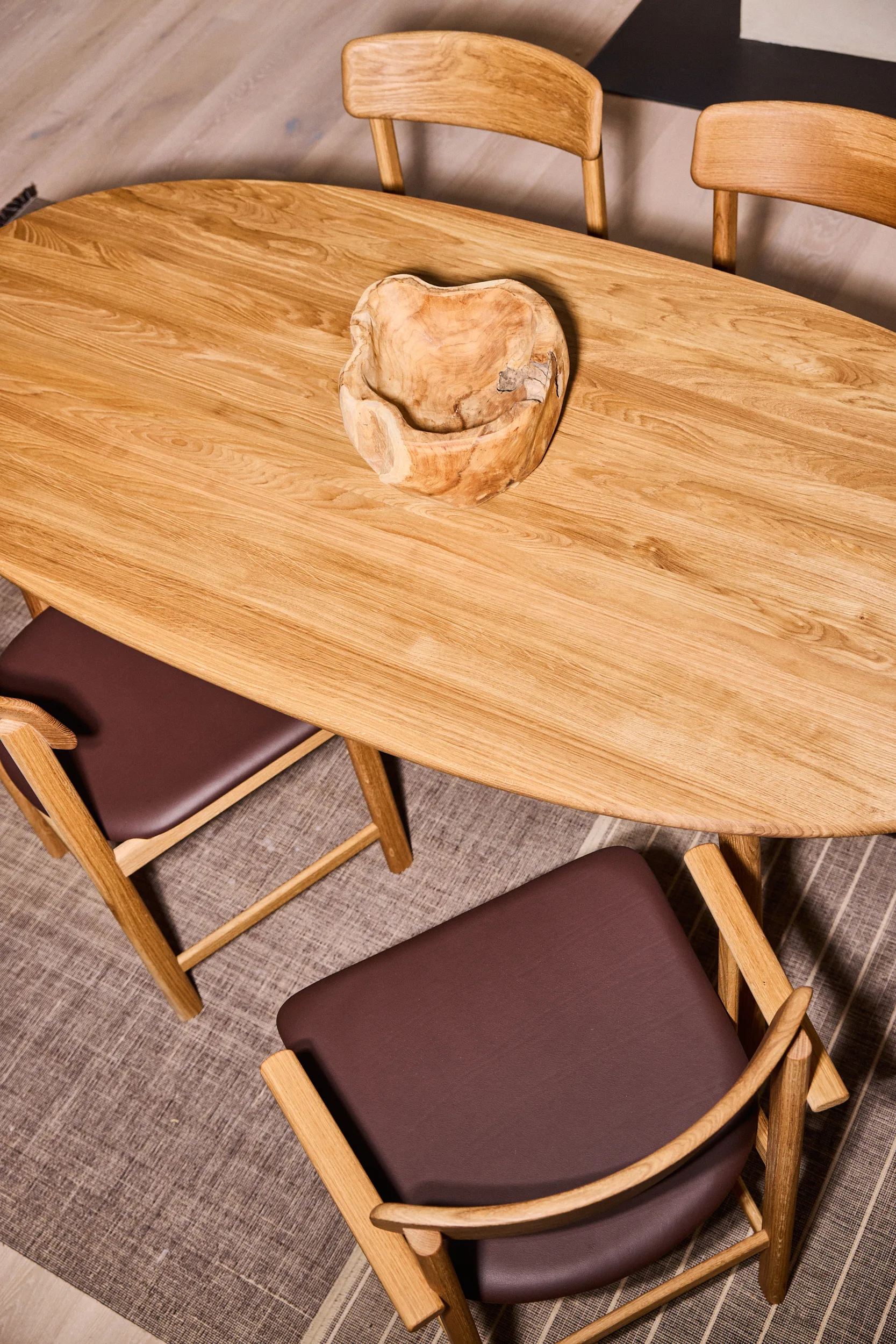 Pal stoel, Eiken naturel olie - Elmosoft 93129 Stolab