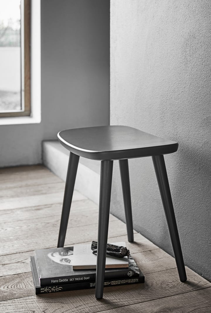 Palle kruk eikenhout, Mat zwart 99 Stolab