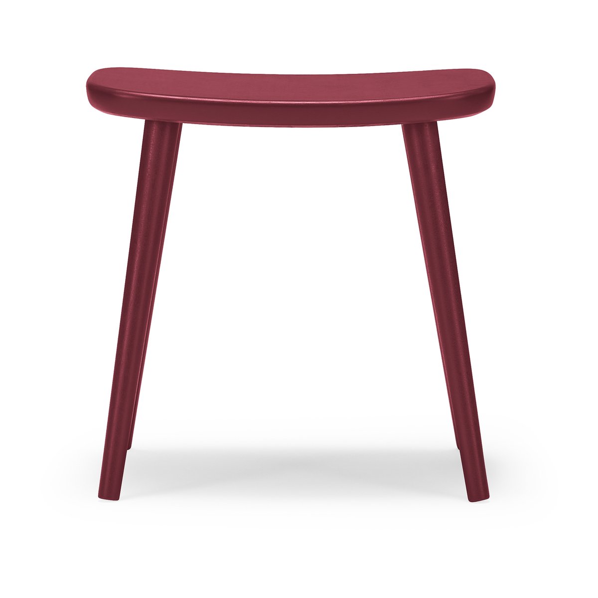 Stolab Palle kruk Vossenbes 19 | Scandinavisch Interieur | Krukjes & Poefs | Rood