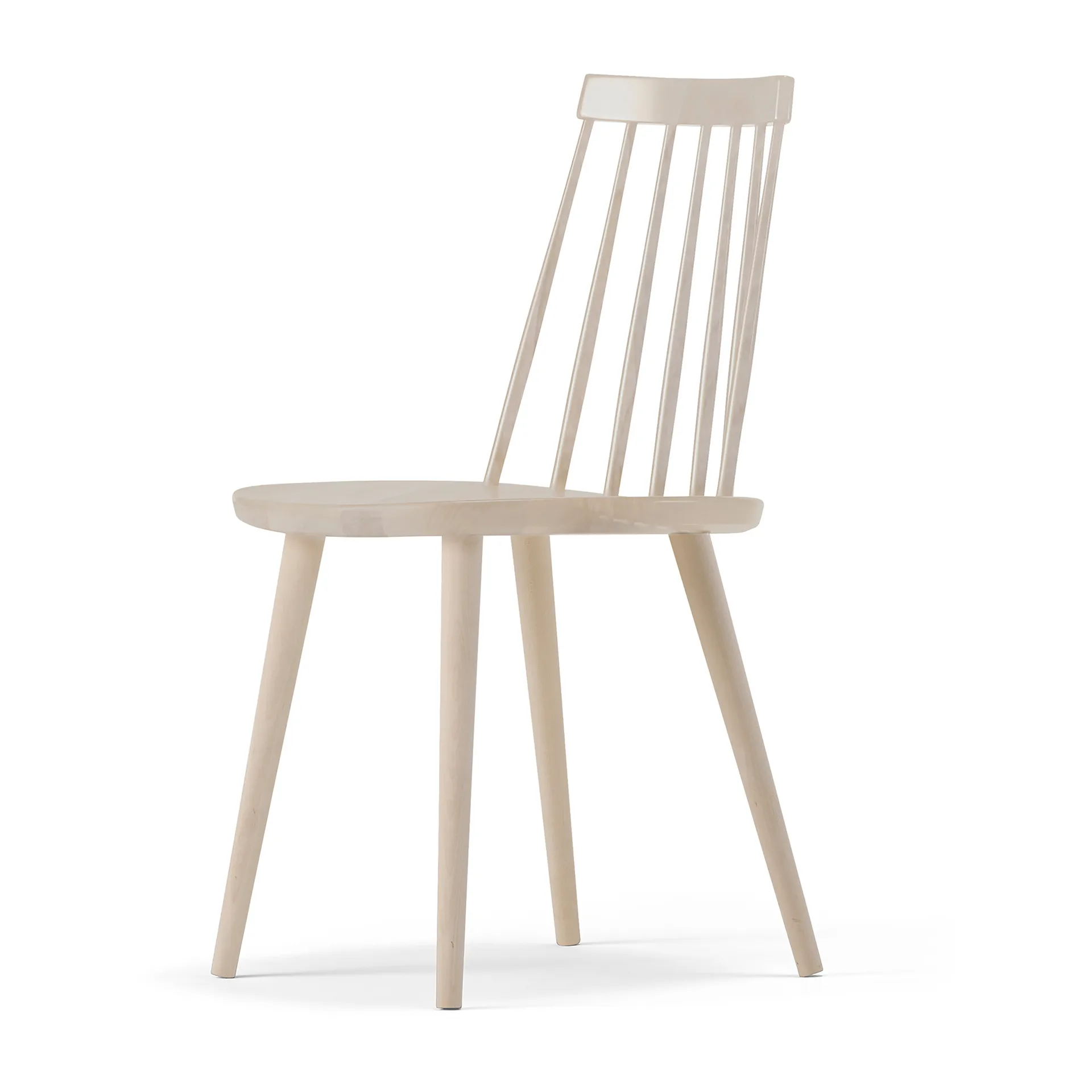 Pinnockio stoel, Lichte matte lak Stolab