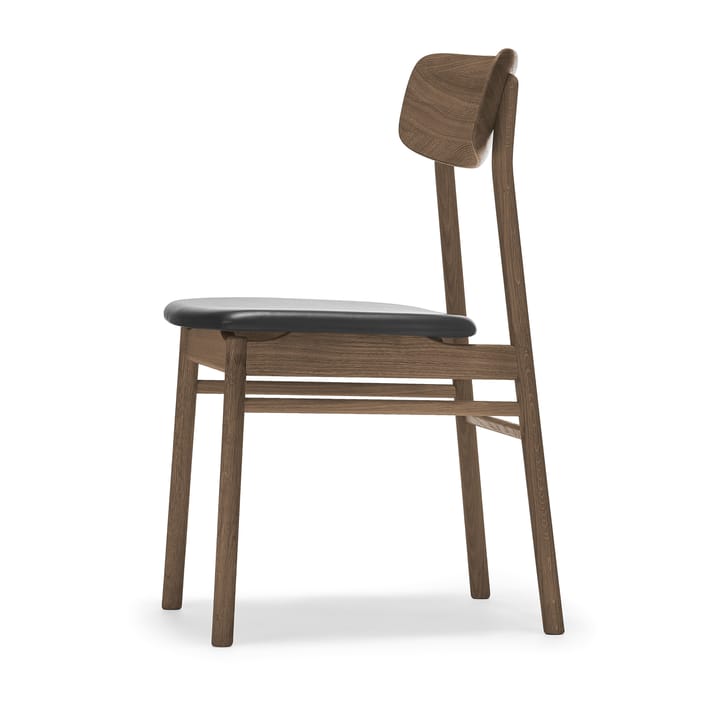 Prima Vista stoel eikenhout - Smoked oak-black leather - Stolab
