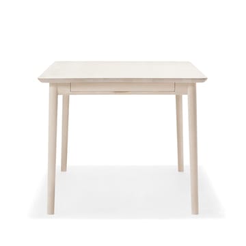 Prima Vista tafel - berkenhout lichte matte lak-180cm-1 inlegblad - Stolab