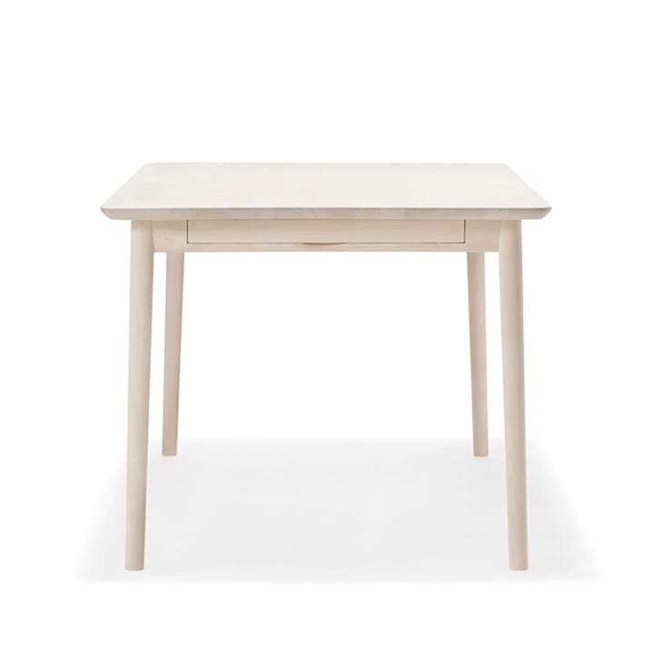 Prima Vista tafel, berkenhout lichte matte lak-180cm-1 inlegblad Stolab