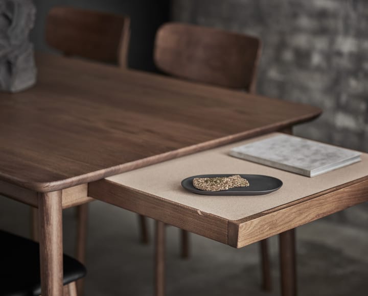Prima Vista tafel, Smoked oak 180x90 cm incl. 1 inlegblad Stolab