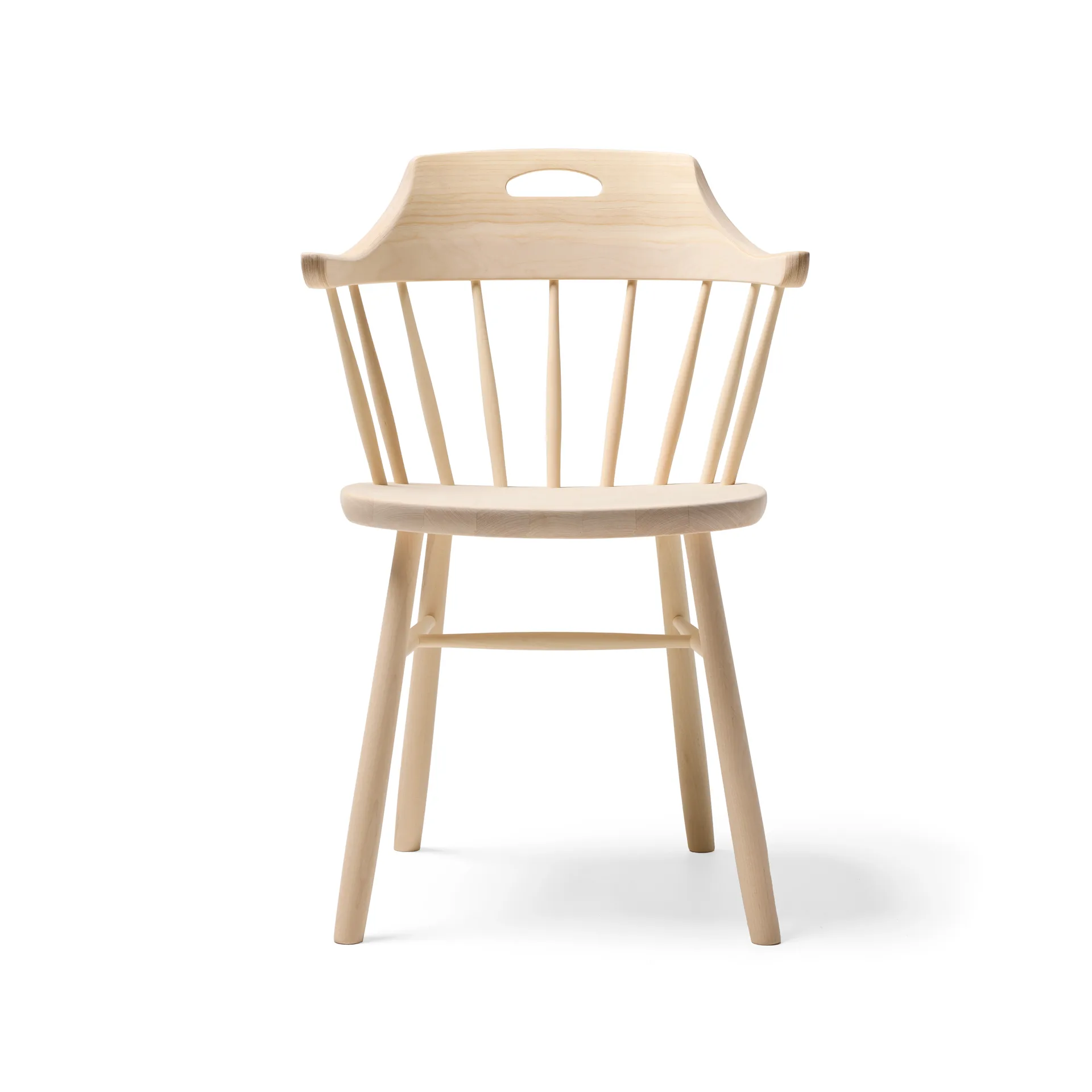 Småland armstoel, Licht matte lak Stolab