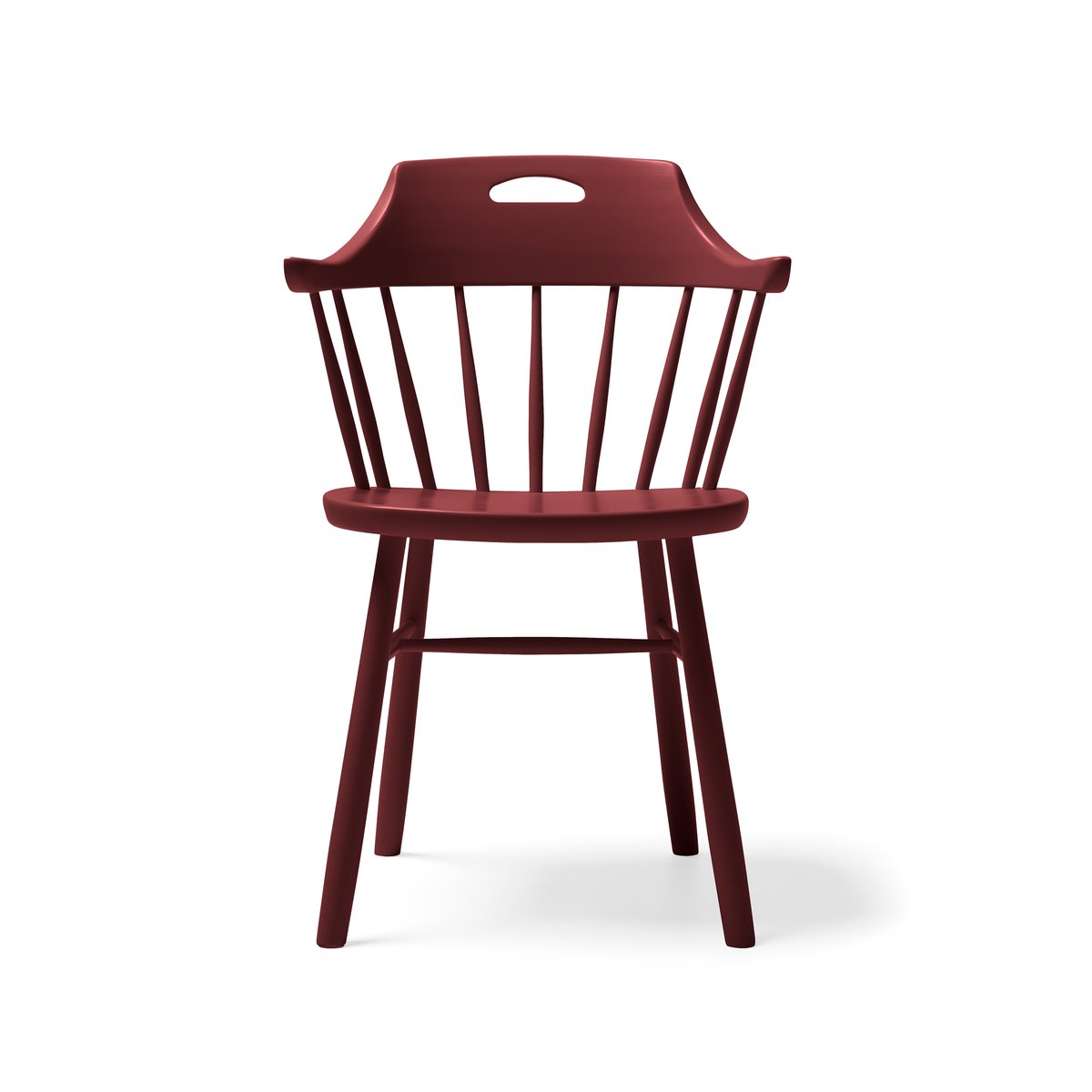 Stolab Småland armstoel Veenbos rood 19 | Scandinavisch Interieur | Stoelen | Rood