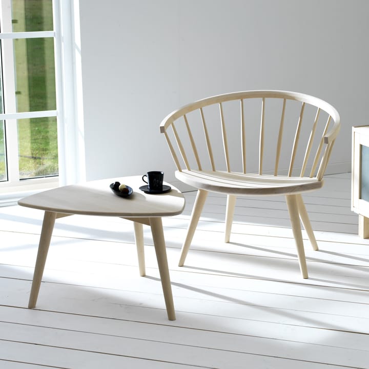 Yngve salontafel, wit 21 dekkend, h.45cm Stolab