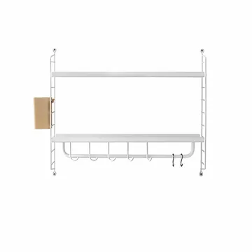 String Badkamer wandplank - wit - String