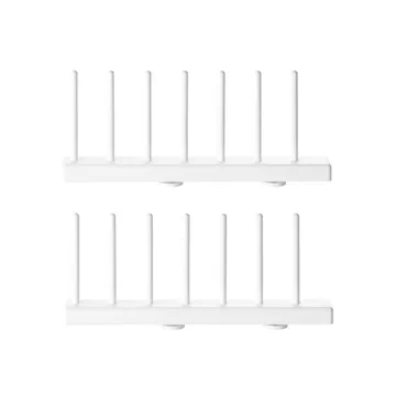 String bordenrek - wit, 20 cm, 2-pack - String
