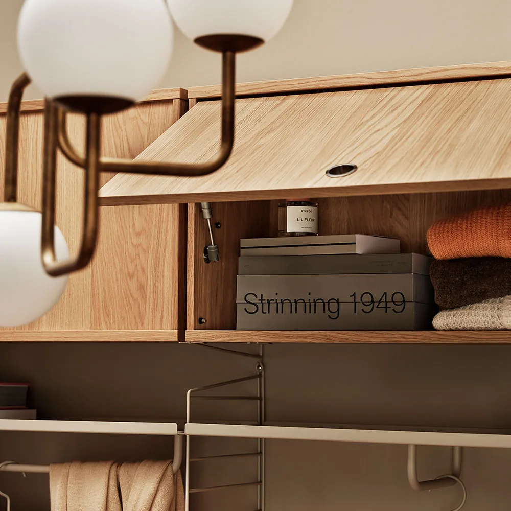 String bovenkast 78 cm, beige String