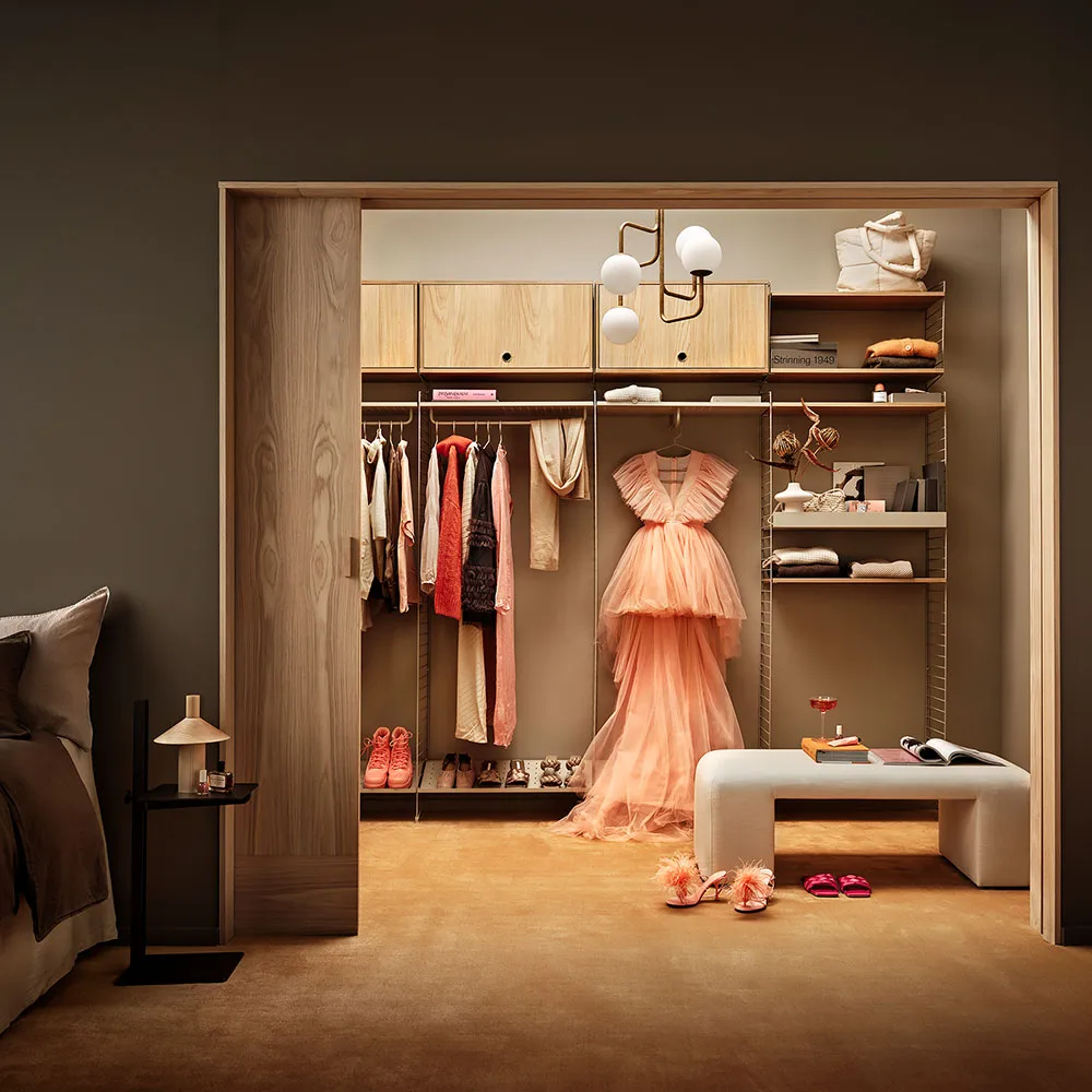 String bovenkast 78 cm, grijs String