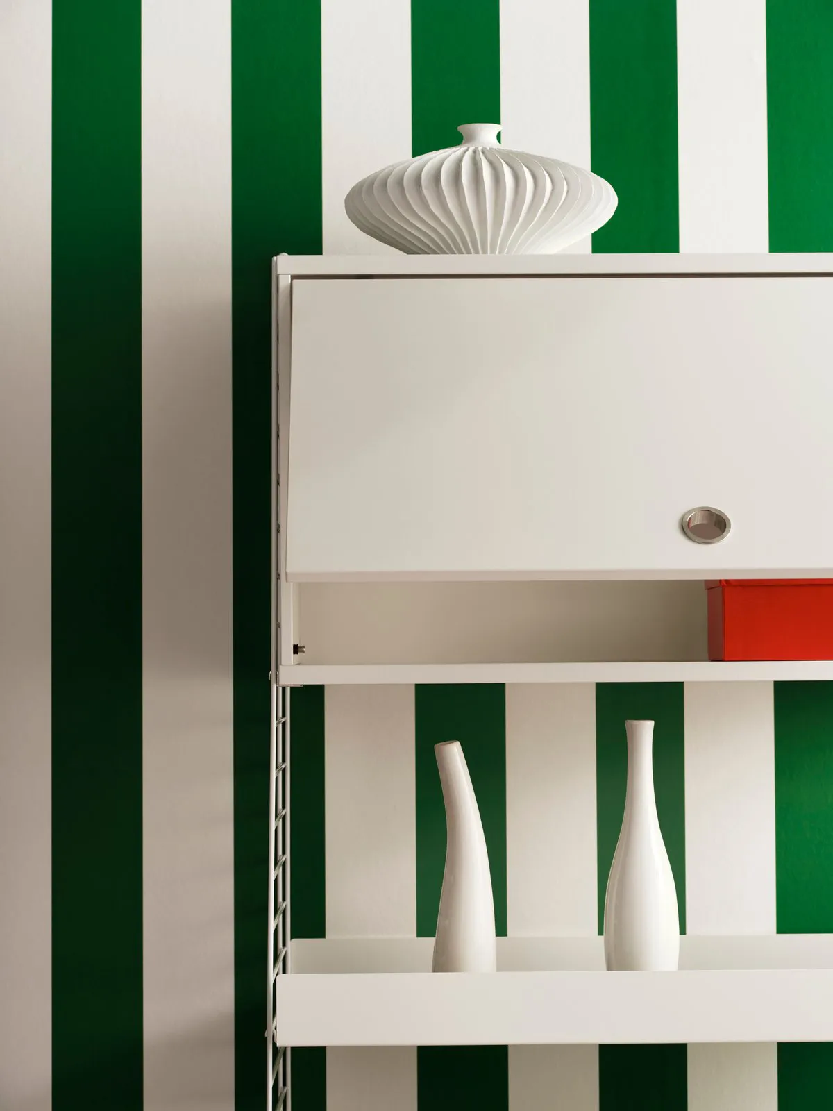 String bovenkast, Wit, 58x30 cm String