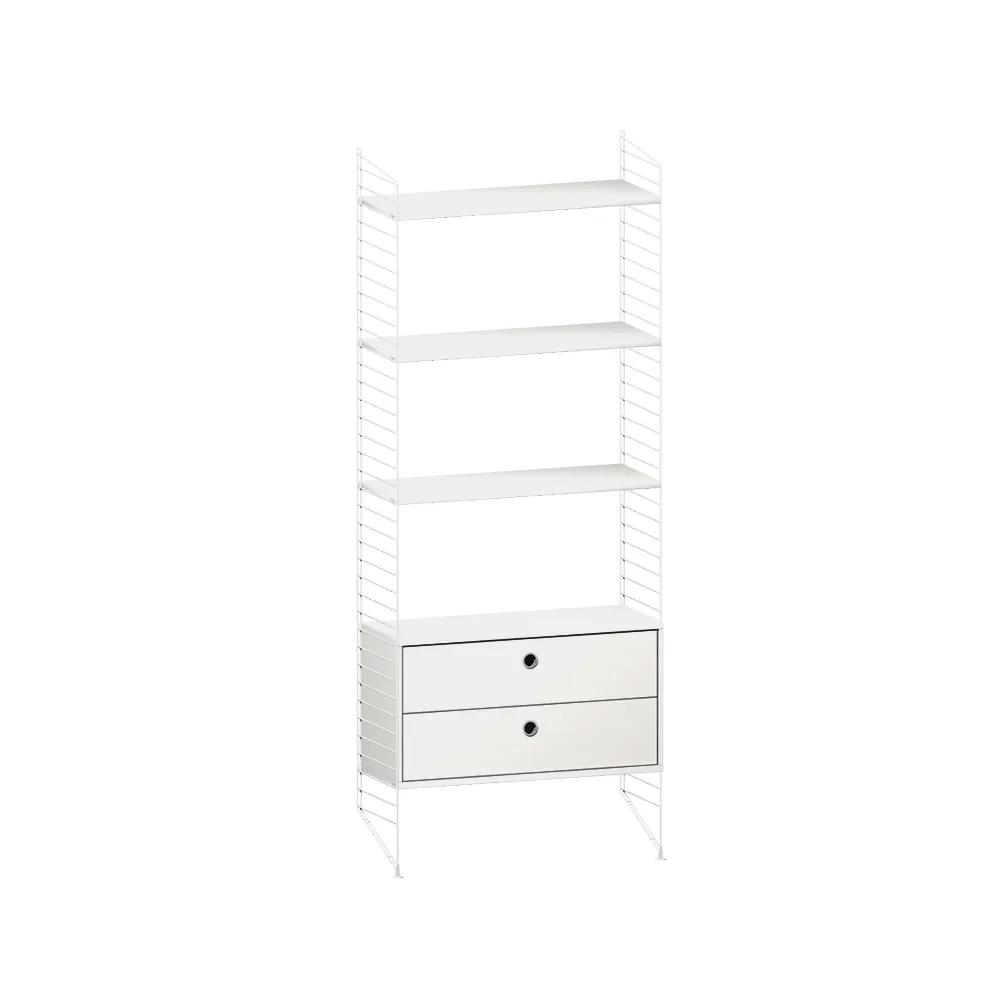 String combinatie 3 - wit | Scandinavisch Interieur | Wit