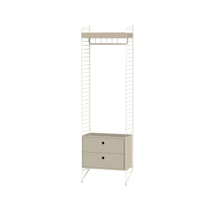 String hal beige - Combinatie M - String