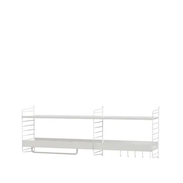 String hal wit - Combinatie J - String