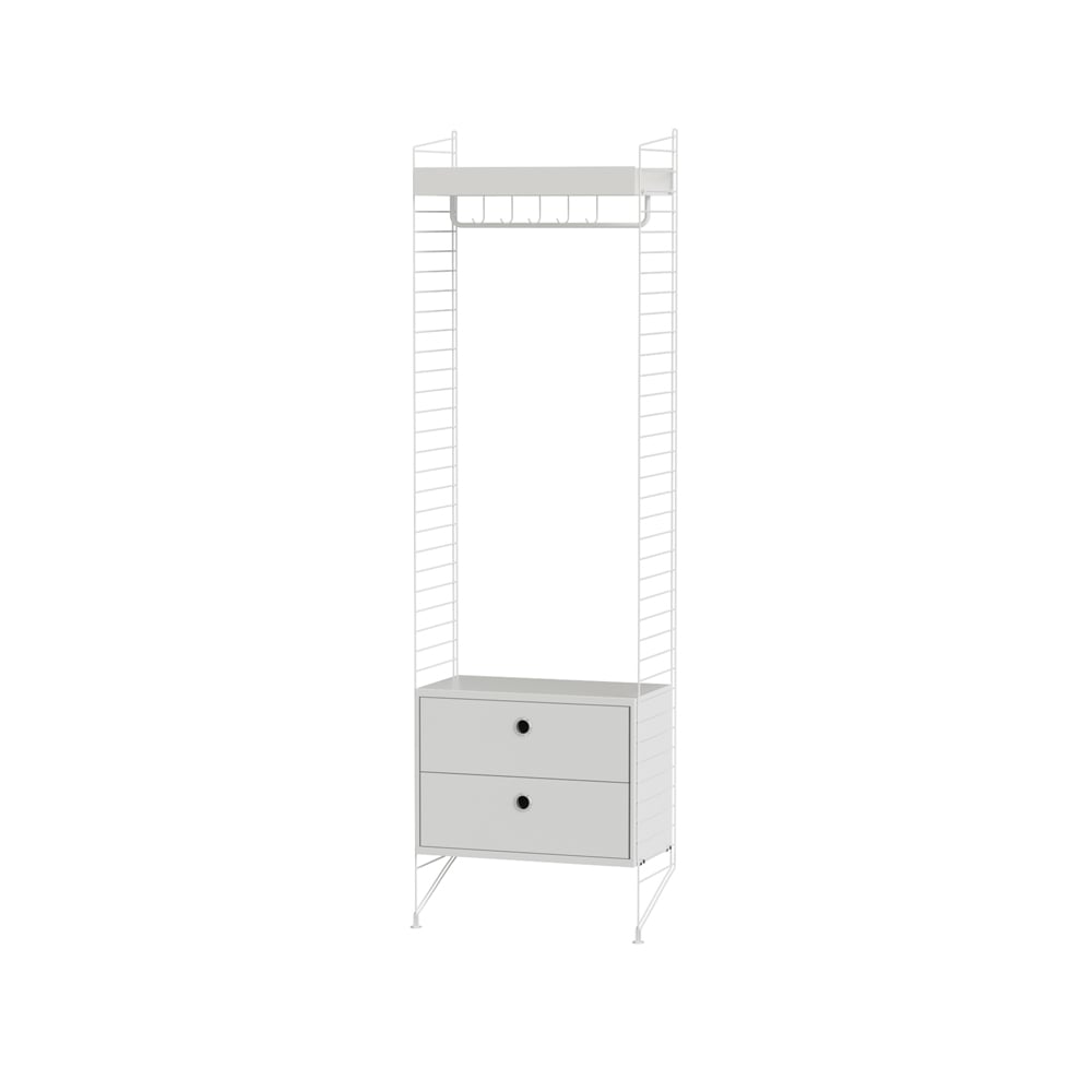 String hal wit - Combinatie M | Scandinavisch Interieur | Wit