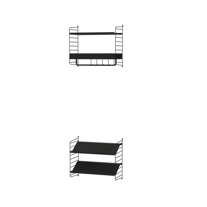 String hal zwart - Combinatie E - undefined - String