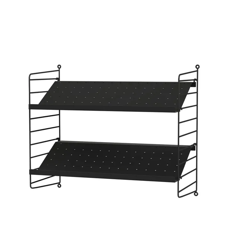 String hal zwart - Combinatie F - String