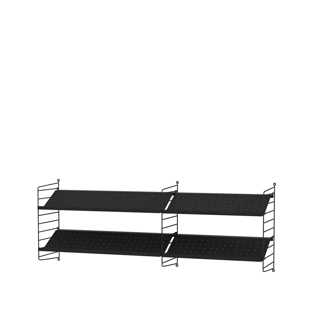 String hal zwart - Combinatie I,  String