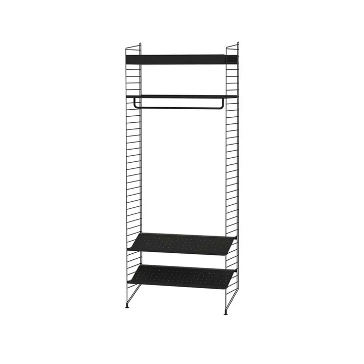 String hal zwart - Combinatie L - String