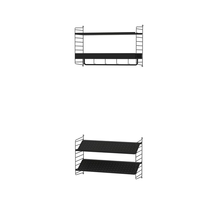 String hal zwart - Combinatie Q - undefined - String