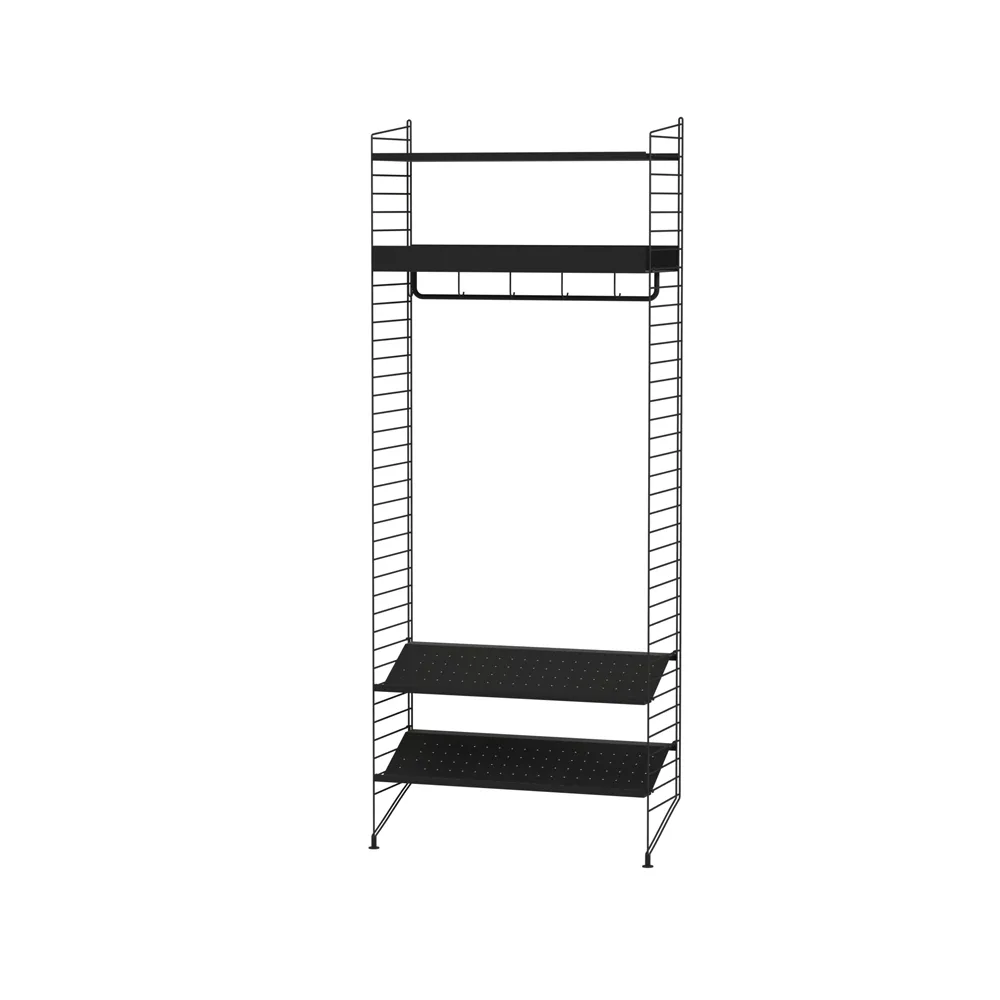 String hal zwart - Combinatie R,  String