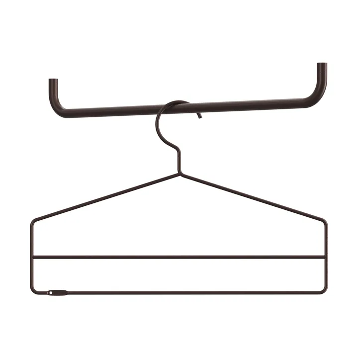 String hanger 4-pack - Donkerbruin - String