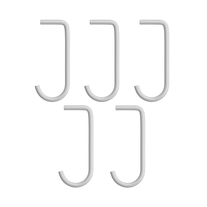 String j-haak - grijs, 5-pack - String