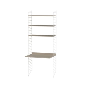 String kantoor beige & wit - Combinatie A - undefined - String