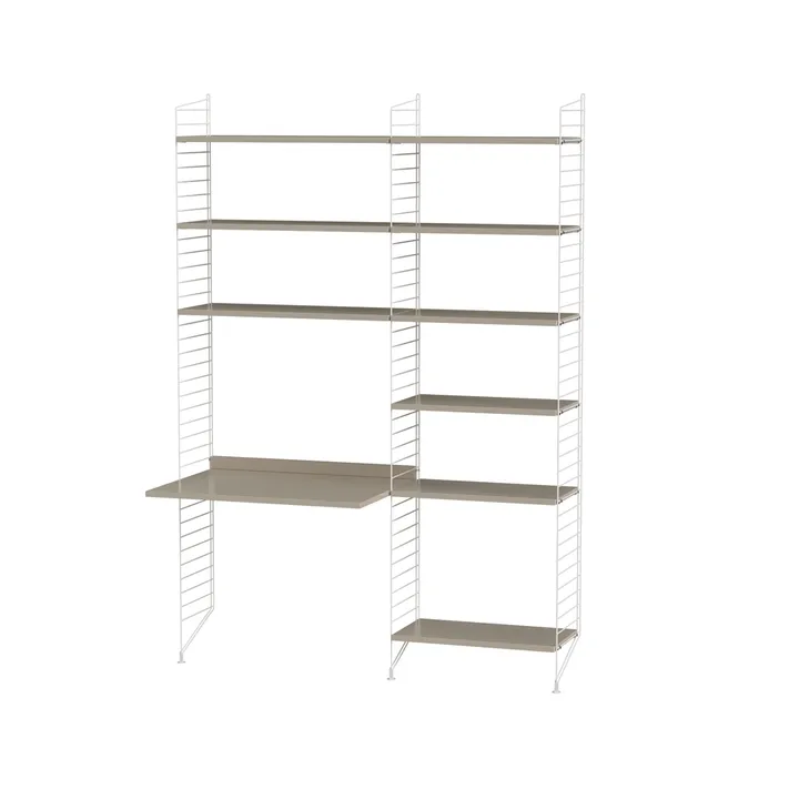 String kantoor beige & wit - Combinatie B - String