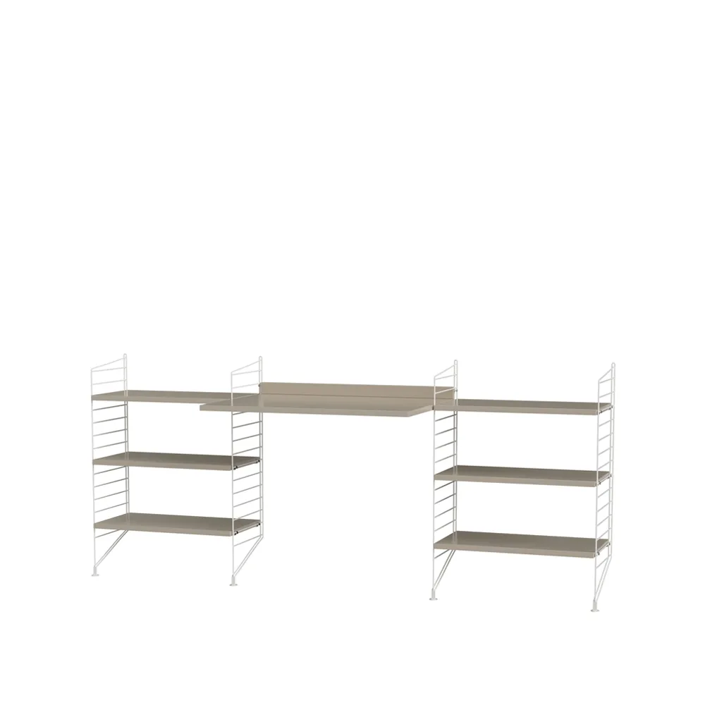 String kantoor beige & wit - Combinatie D,  String