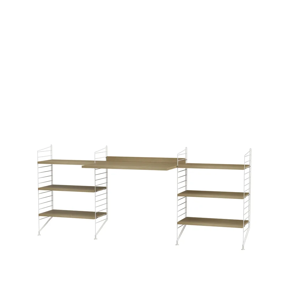 String kantoor eik & wit - Combinatie D,  String