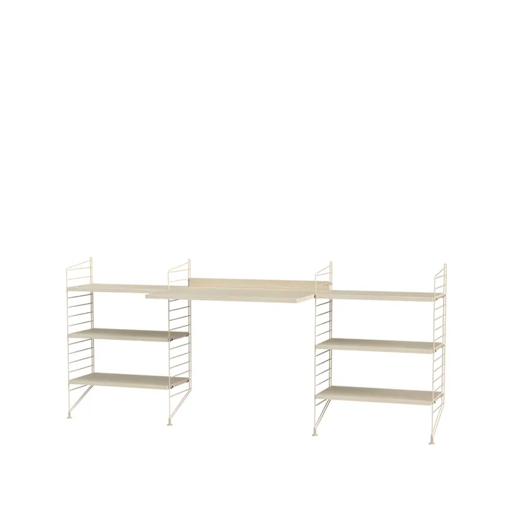 String kantoor essenhout & beige - Combinatie D - String