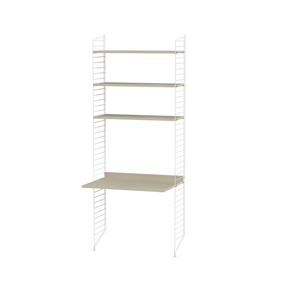 String kantoor essenhout & wit - Combinatie A,  String
