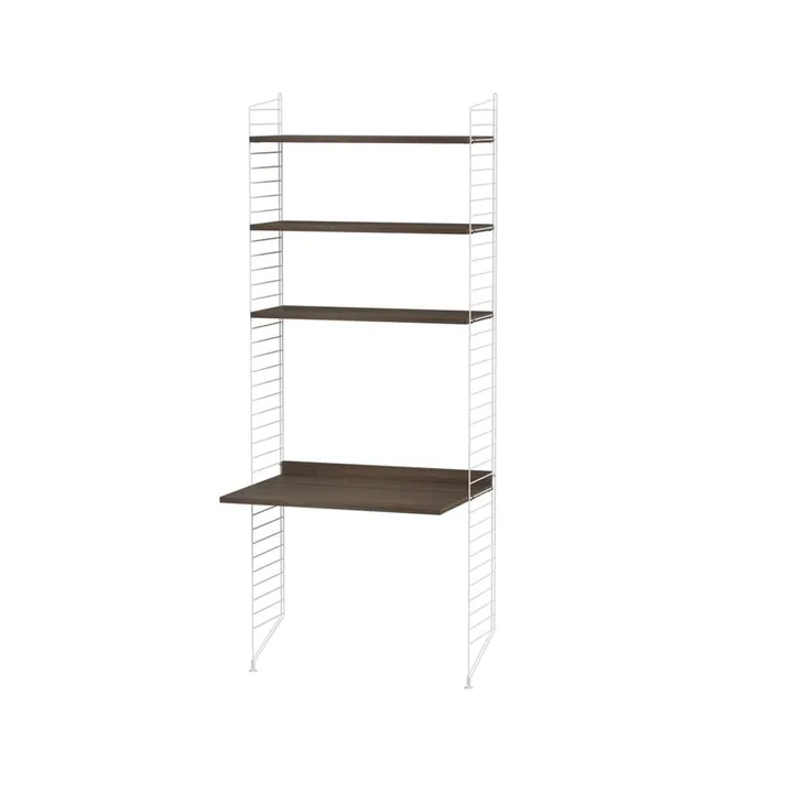 String kantoor walnoot & wit - Combinatie A - String