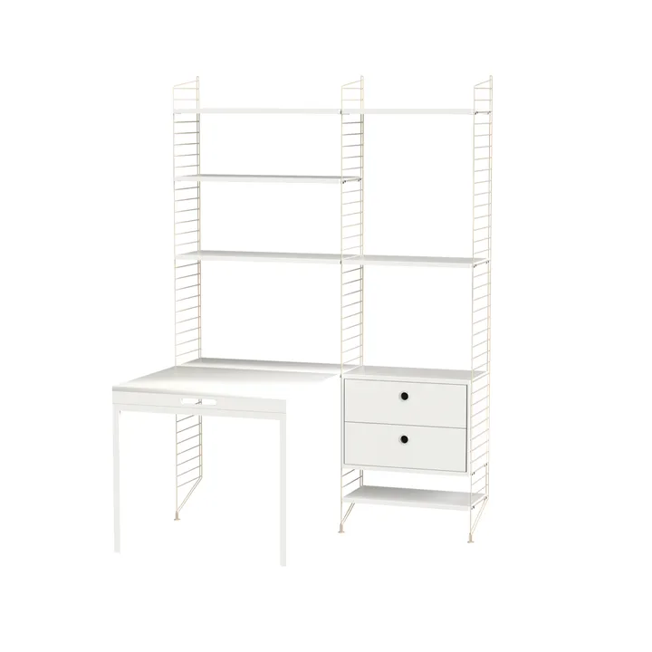 String kantoor wit & beige - Combinatie E - String