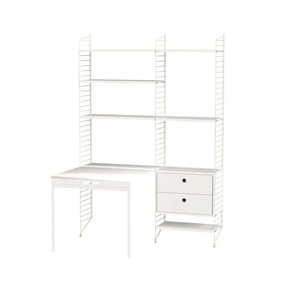 String kantoor wit & beige - Combinatie E String