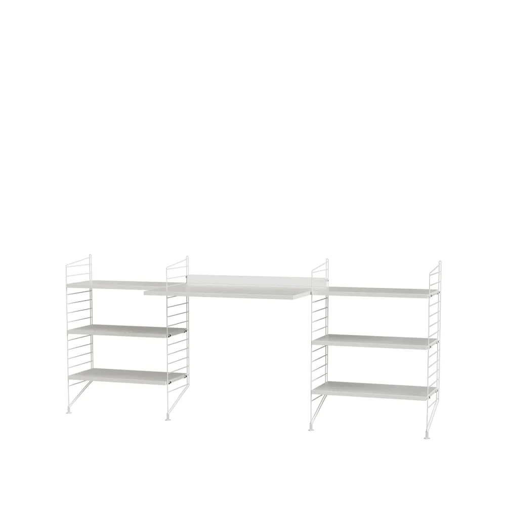 String kantoor wit - Combinatie D,  String