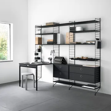 String kantoor zwart - Combinatie E - String
