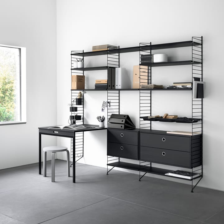 String kantoor zwart - Combinatie E String