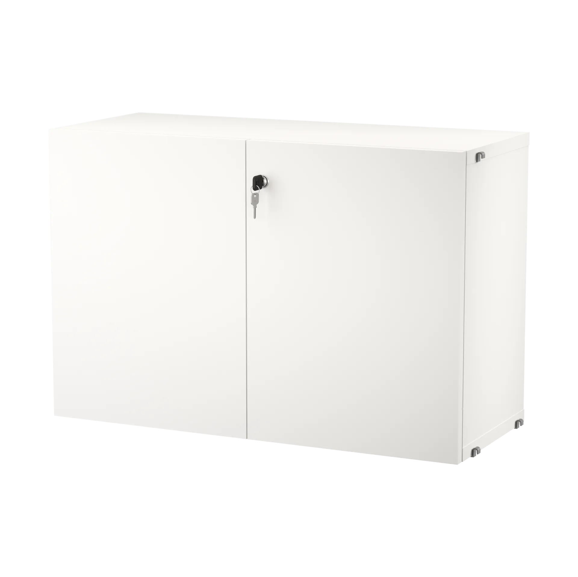 String kast met slot, Wit String