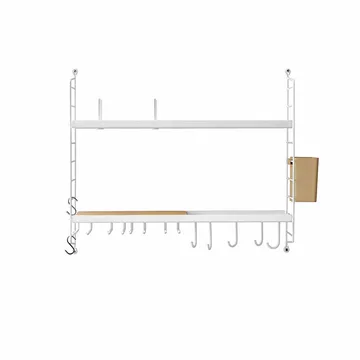 String Keuken wandplank - wit - String
