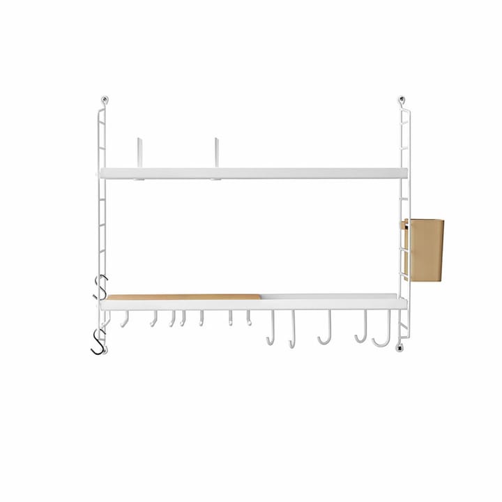 String Keuken wandplank - wit - String