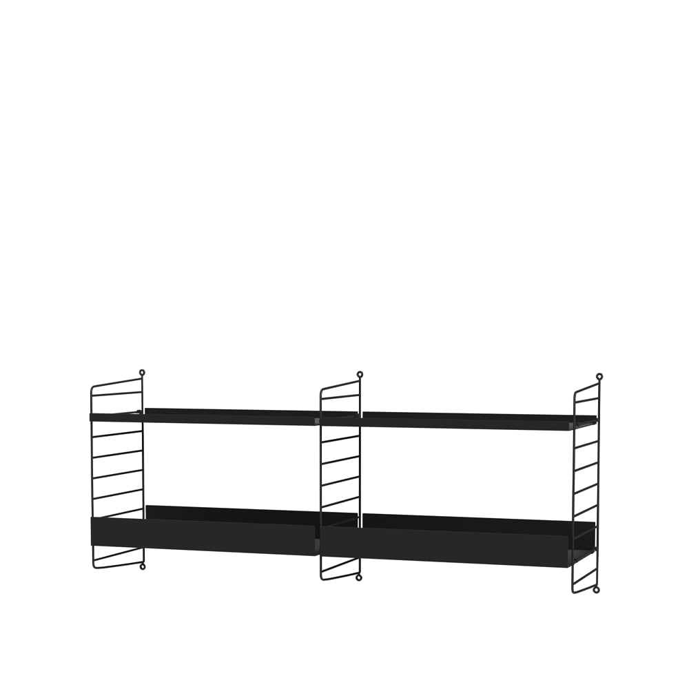 String keuken zwart - Combinatie B | Scandinavisch Interieur | Zwart